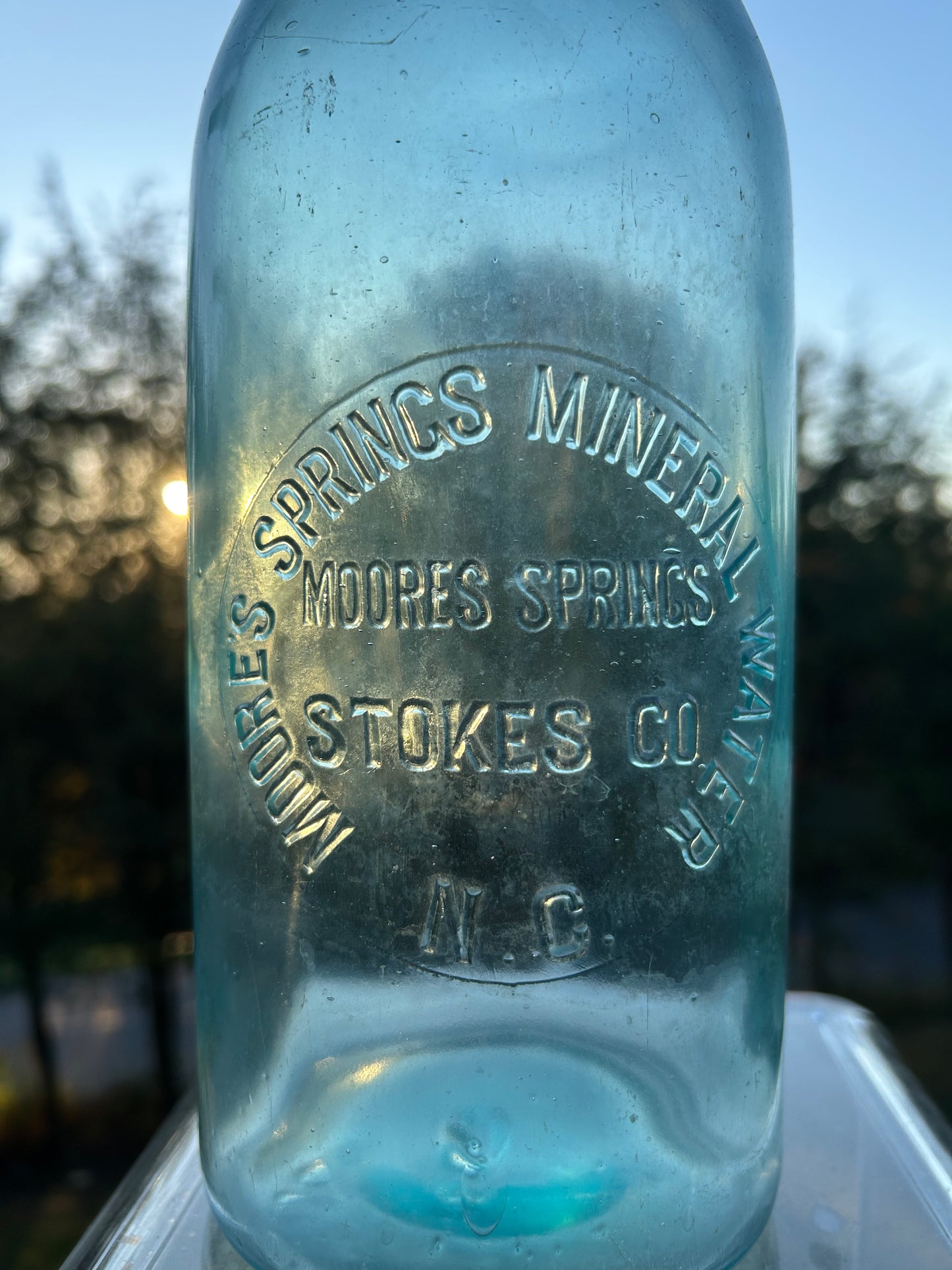 RARE MORRE'S SPRINGS MINERAL WATER FROM STOKES COUNTY, NC